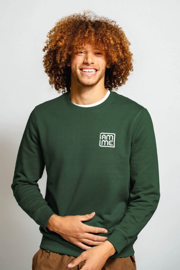 Organic crew sales neck sweatshirt