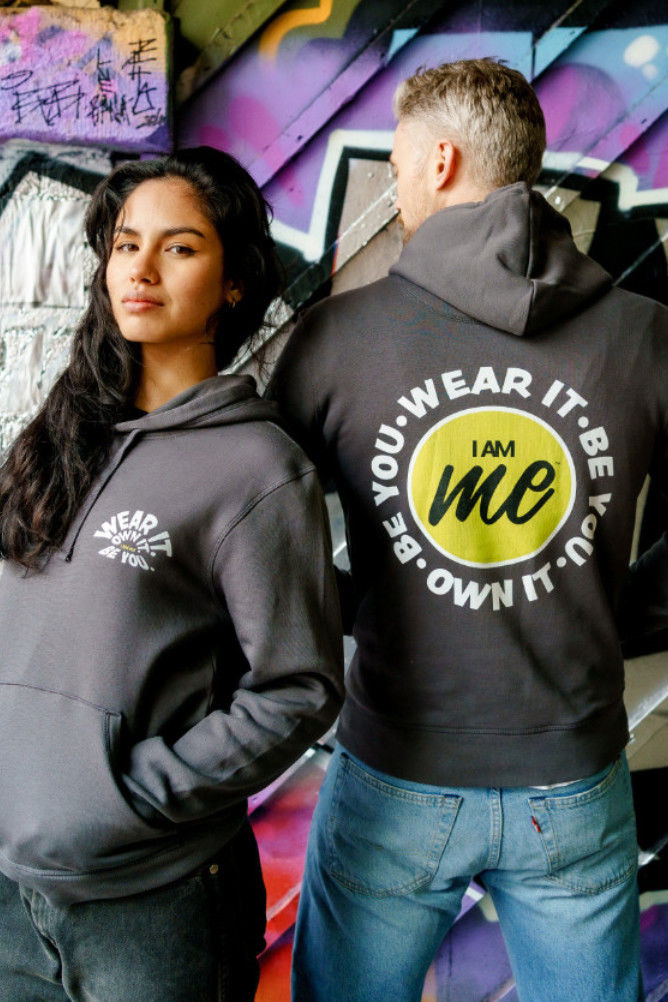 Wear It. Own It. Organic Hoodie - Grey